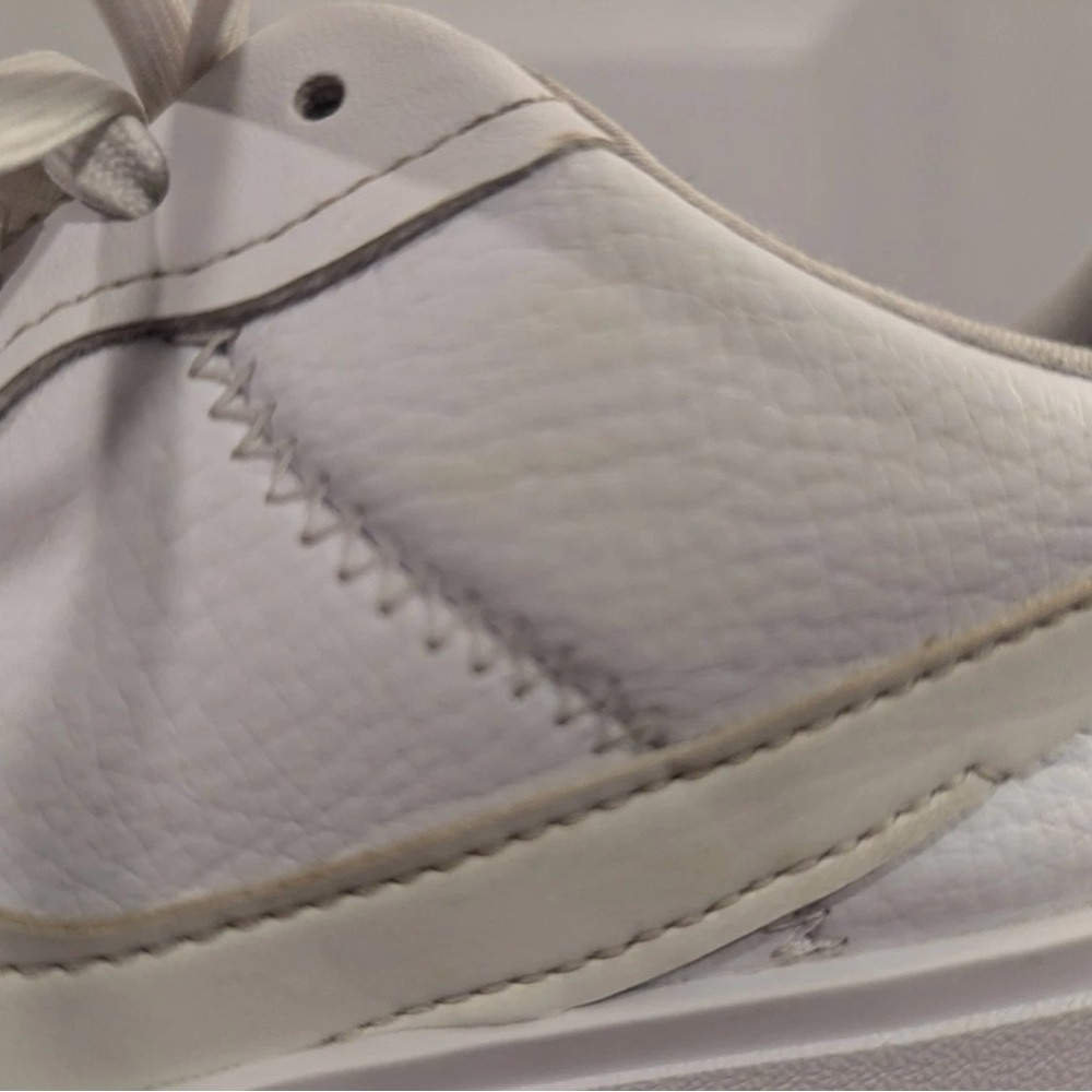 Women's Nike Air Force 1 PLT.AF.ORM Triple White Size 8.5 - Picture 7 of 13